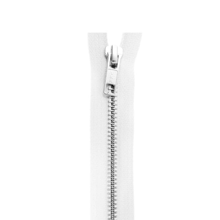 YKK 501 Weiß / 35 cm YKK Reißverschluss Premium teilbar Lieblingsgarn