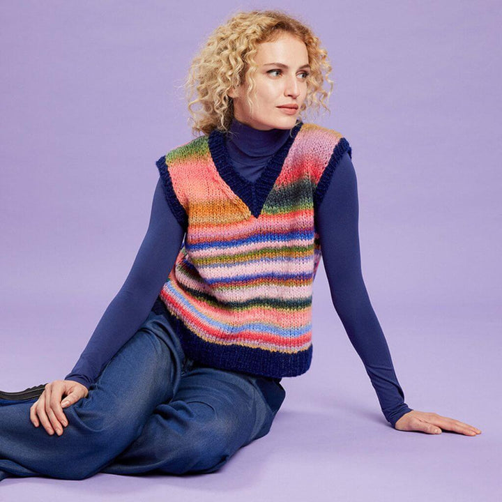 Pullunder Yoko Strickanleitung - Lang Yarns (Heft)
