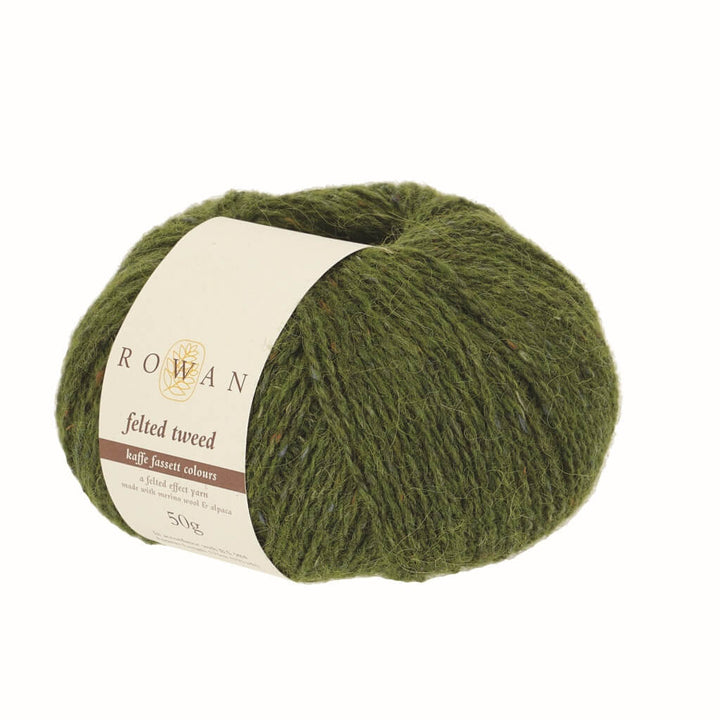 Rowan Felted Tweed, Farbe 205 leaf – Alpaka, Schurwolle und Viskose bei Lieblingsgarn