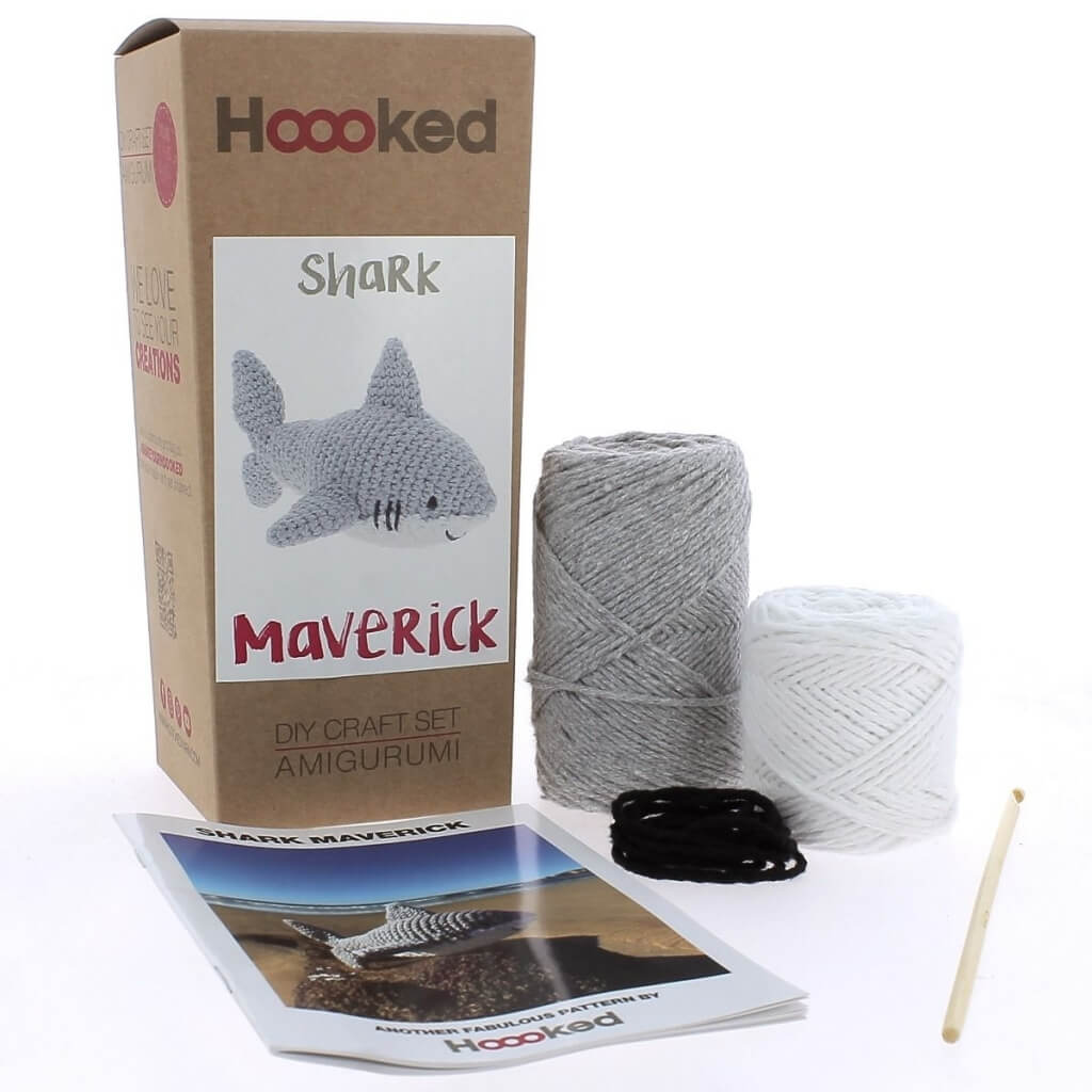 Hoooked Hoooked DIY Amigurumi Shark Maverick Lieblingsgarn
