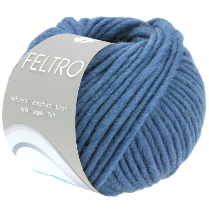 Lana Grossa Feltro 50g 101 - Jeansblau Lieblingsgarn
