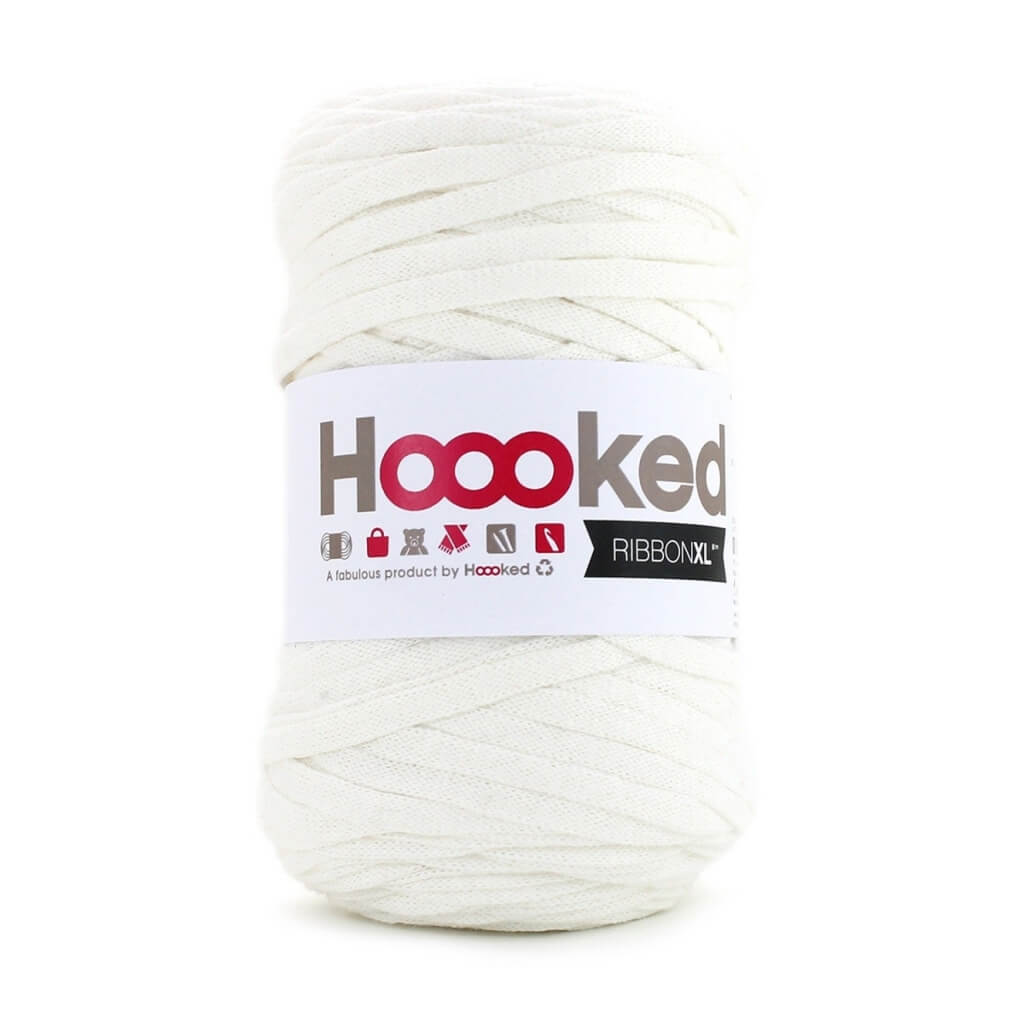 Hoooked RibbonXL Pearl White Lieblingsgarn