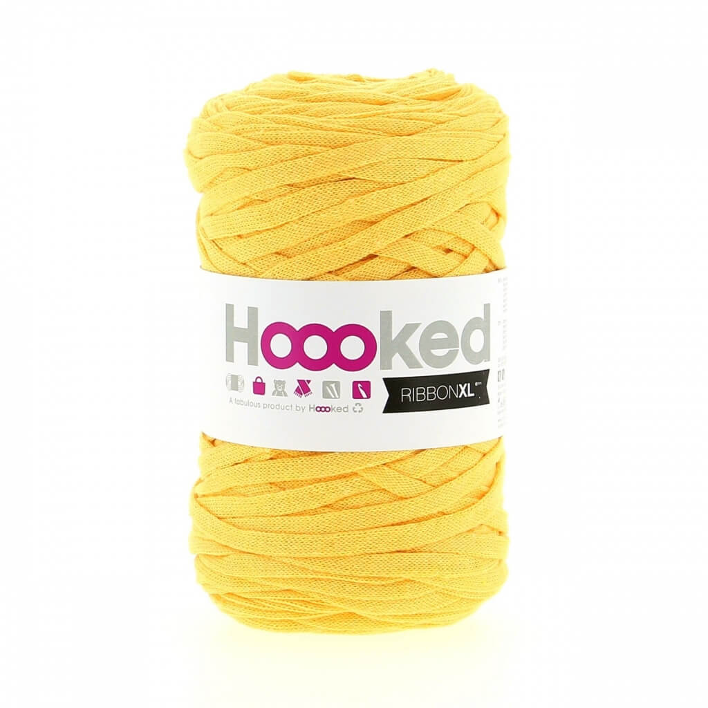 Hoooked RibbonXL Lemon Yellow Lieblingsgarn