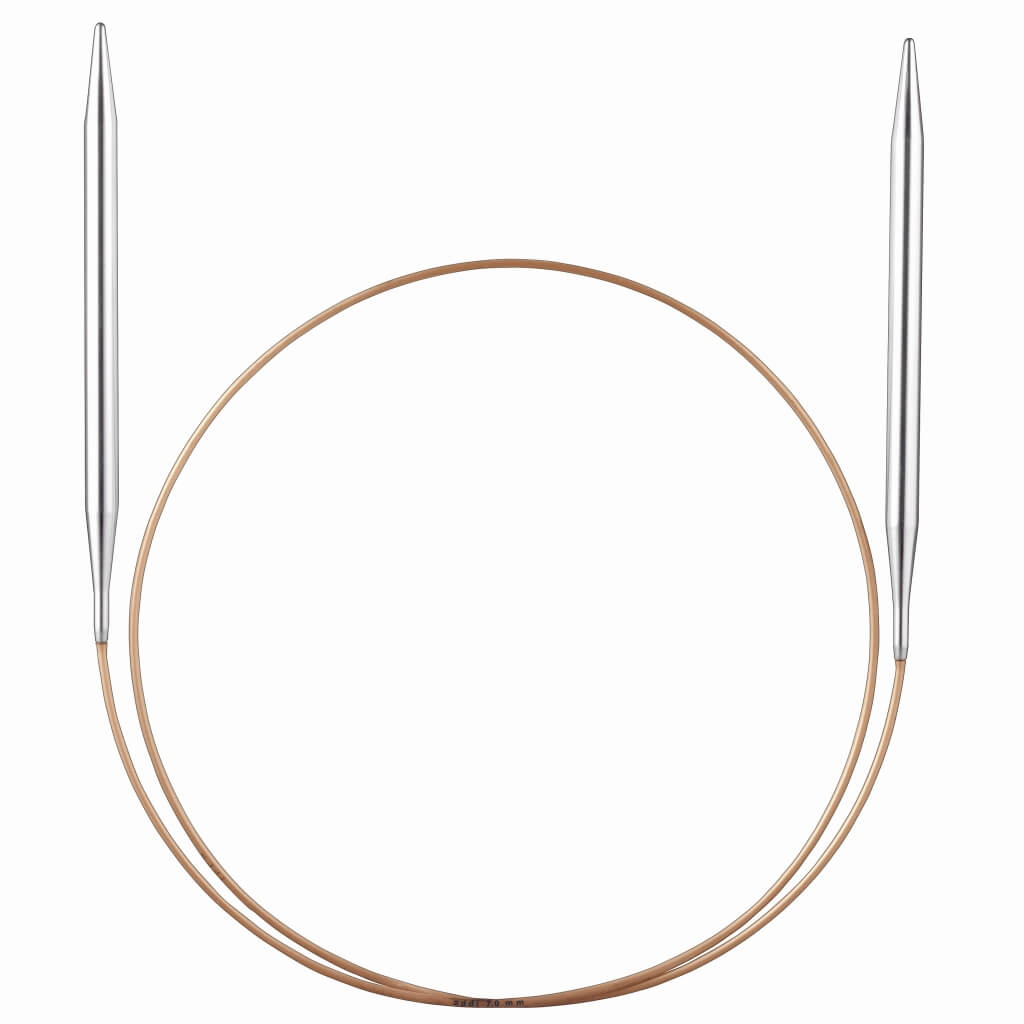 Addi Rundstricknadeln MS in Weißbronze bis 80 cm - 105-7 30cm 3,75 Lieblingsgarn