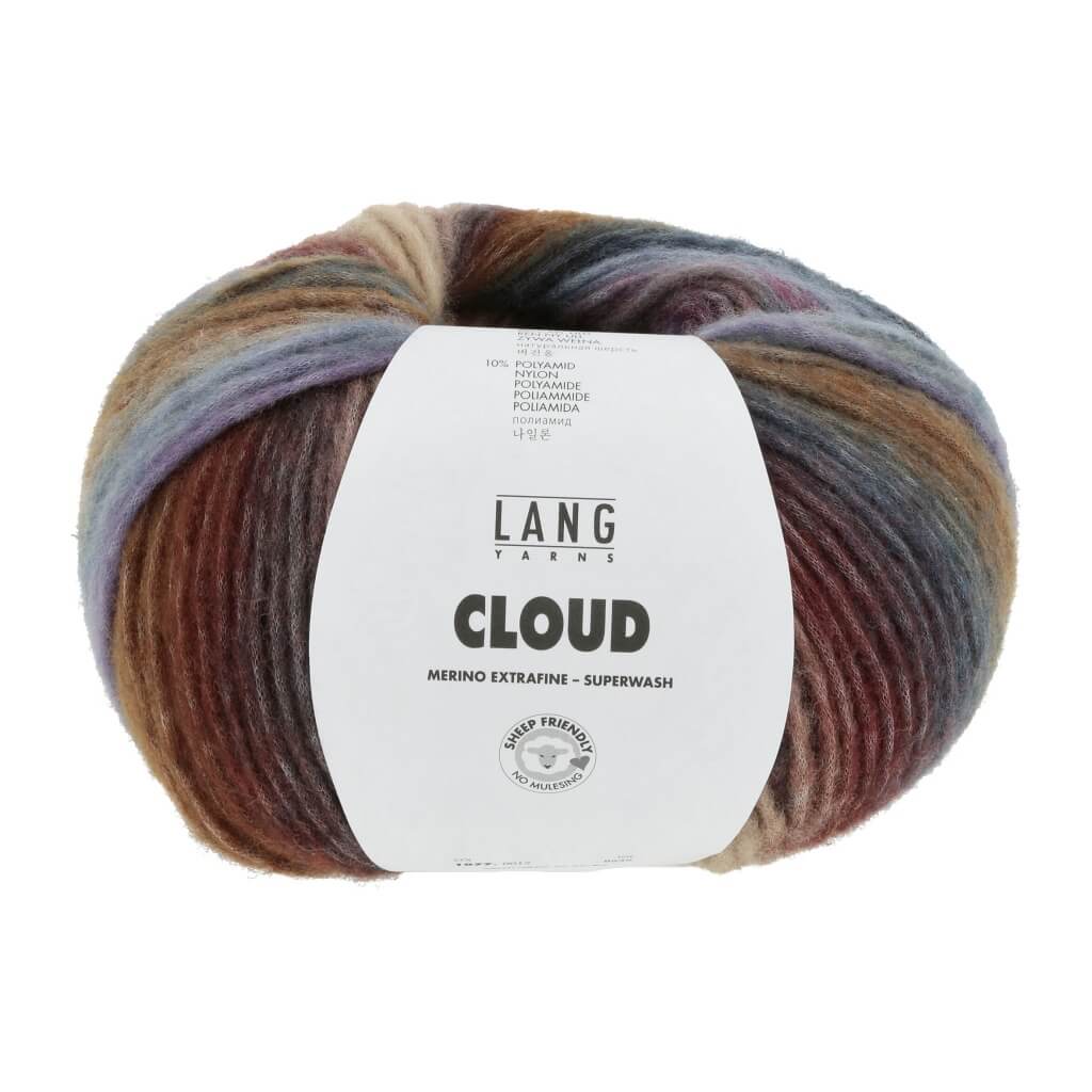 Lang Yarns Cloud kastanie/petrol Lieblingsgarn