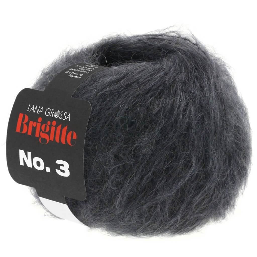 Lana Grossa Brigitte No. 3 25g 11 - Anthrazit Lieblingsgarn
