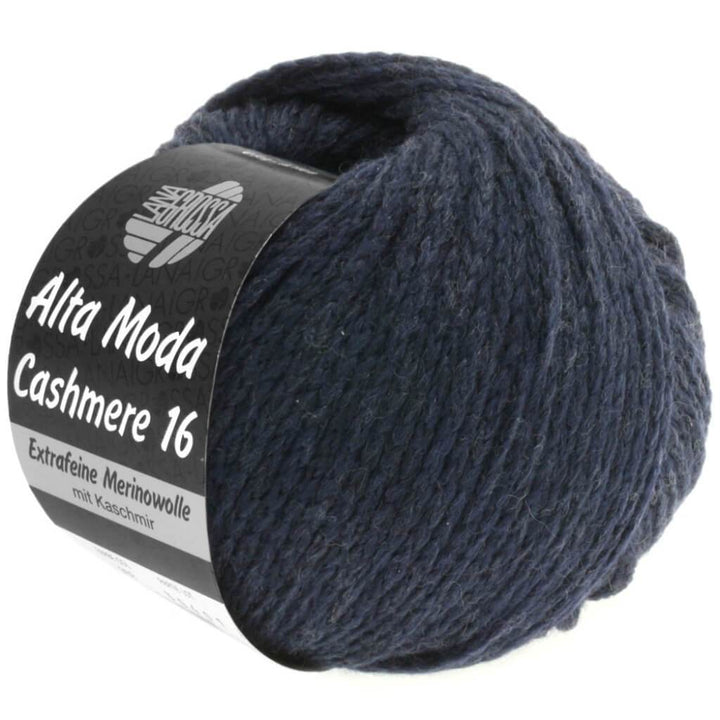 Lana Grossa Alta Moda Cashmere 16 50g 11 - Nachtblau Lieblingsgarn