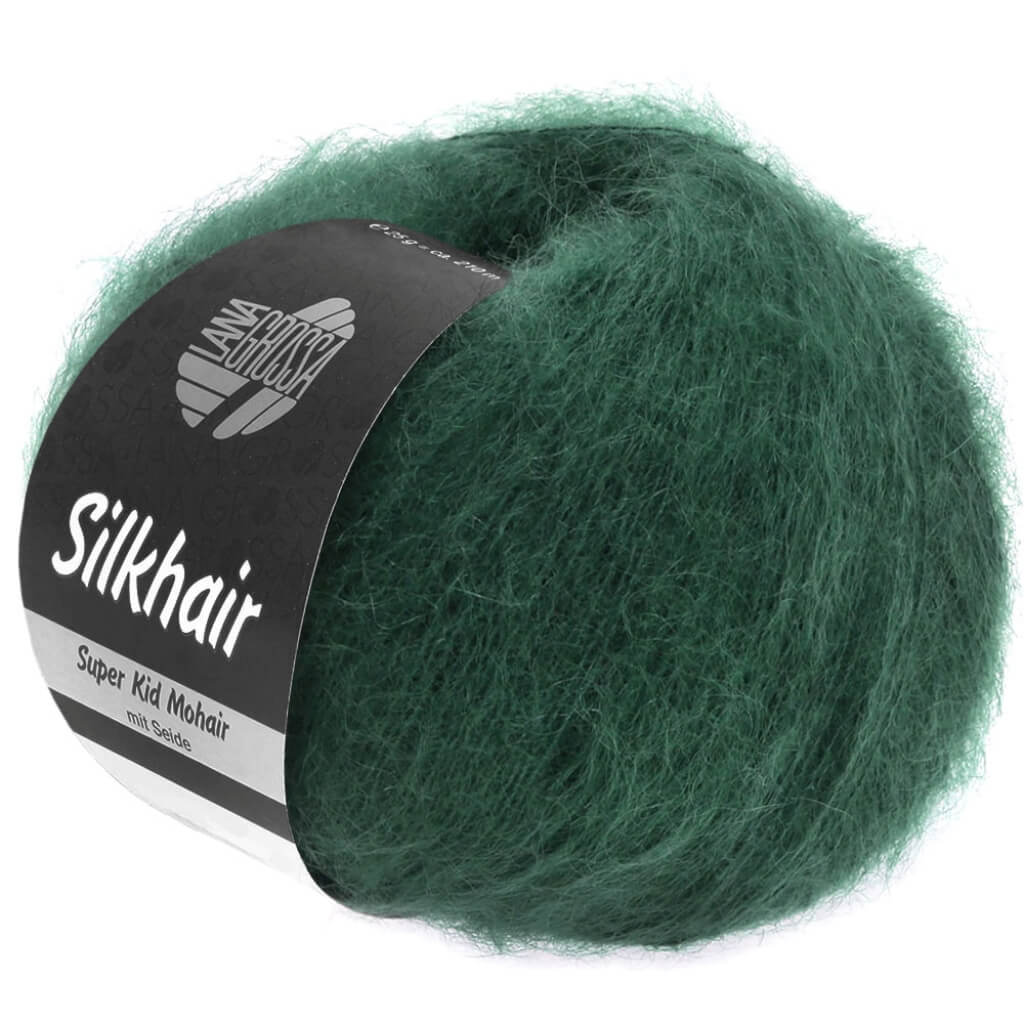Lana Grossa Silkhair 25g 110 - Dunkelgrün Lieblingsgarn