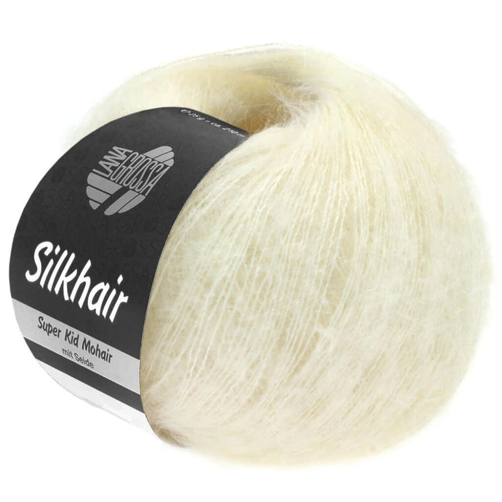 Lana Grossa Silkhair 25g 117 - Weiß Lieblingsgarn