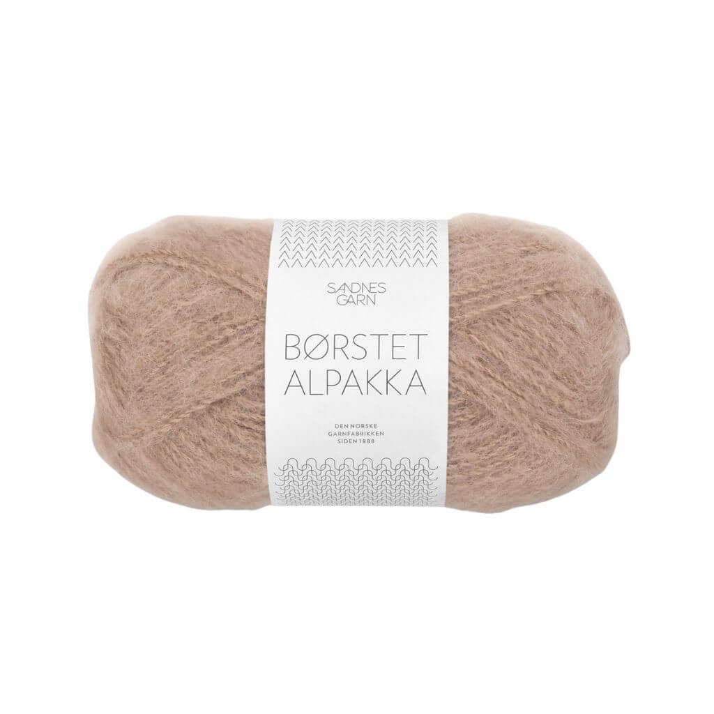 Sandnes Børstet Alpakka - 50g 3040 - Caffè latte Lieblingsgarn