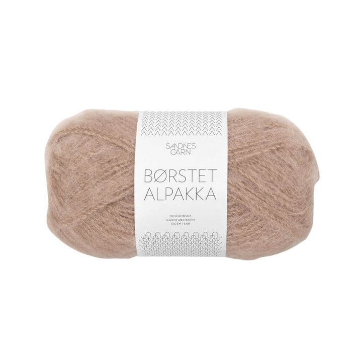 Sandnes Børstet Alpakka - 50g 3040 - Caffè latte Lieblingsgarn