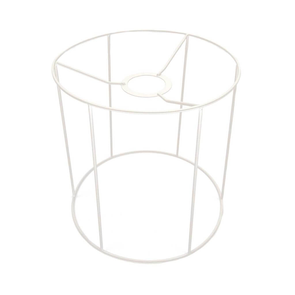 Rico Design Lampenschirm weiß rund 20cm Lieblingsgarn