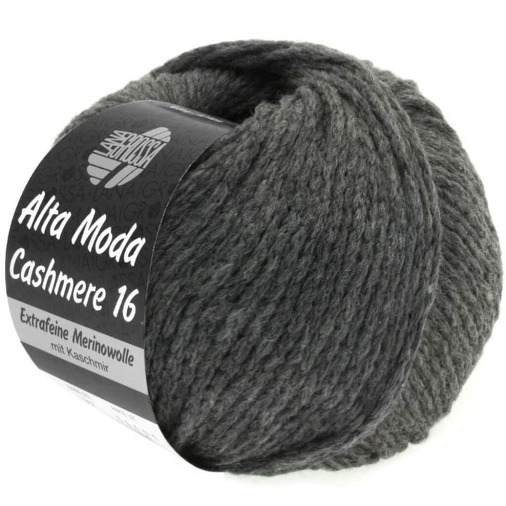 Lana Grossa Alta Moda Cashmere 16 50g 13 - Nachtgrau Lieblingsgarn
