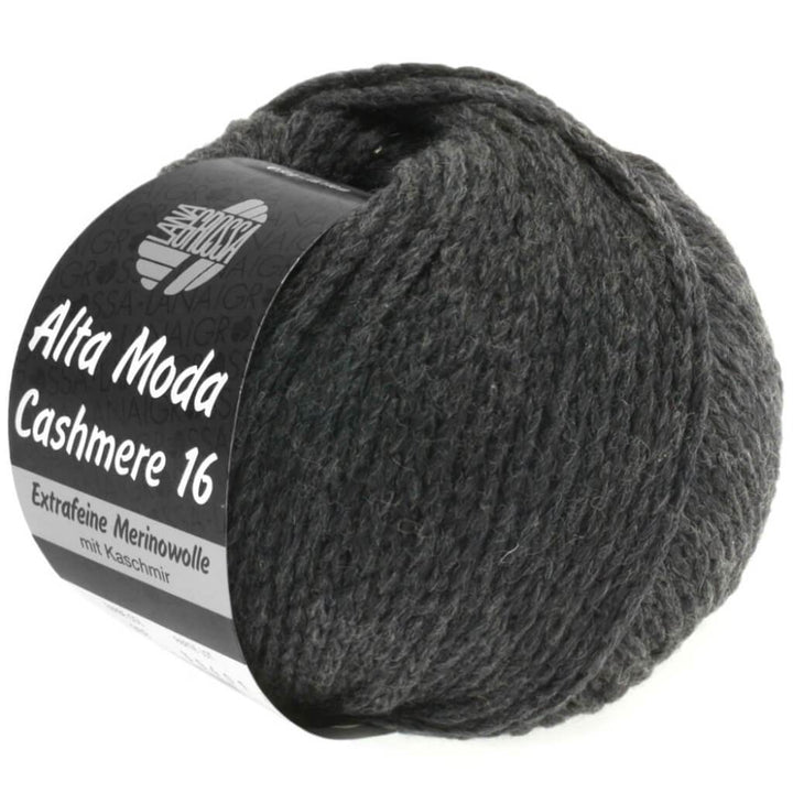 Lana Grossa Alta Moda Cashmere 16 50g 14 - Anthrazit Lieblingsgarn