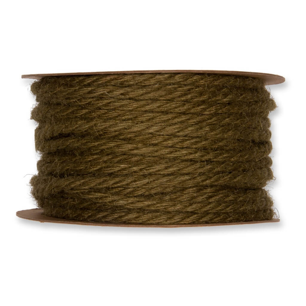 Halbach Jutegarn 5 mm x 20 m 29 - olive green Lieblingsgarn