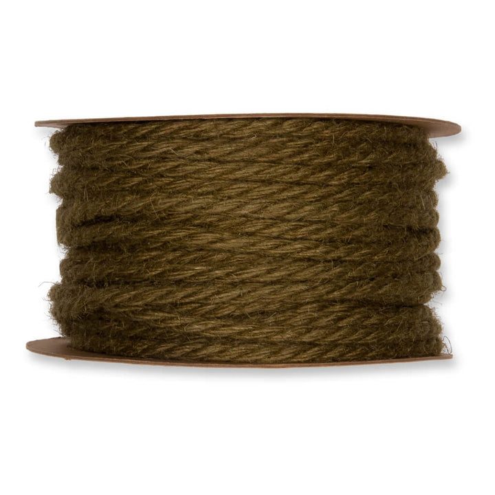 Halbach Jutegarn 5 mm x 20 m 29 - olive green Lieblingsgarn