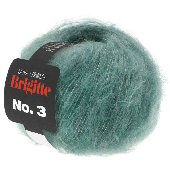 Lana Grossa Brigitte No. 3 25g 17 - Graugrün Lieblingsgarn