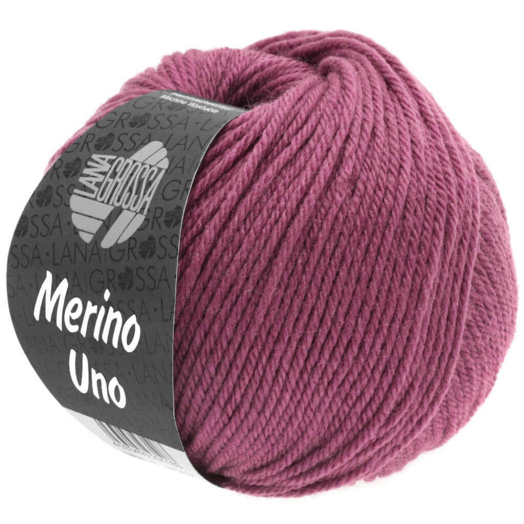Lana Grossa Merino Uno 50 g 17 - Mauve Lieblingsgarn