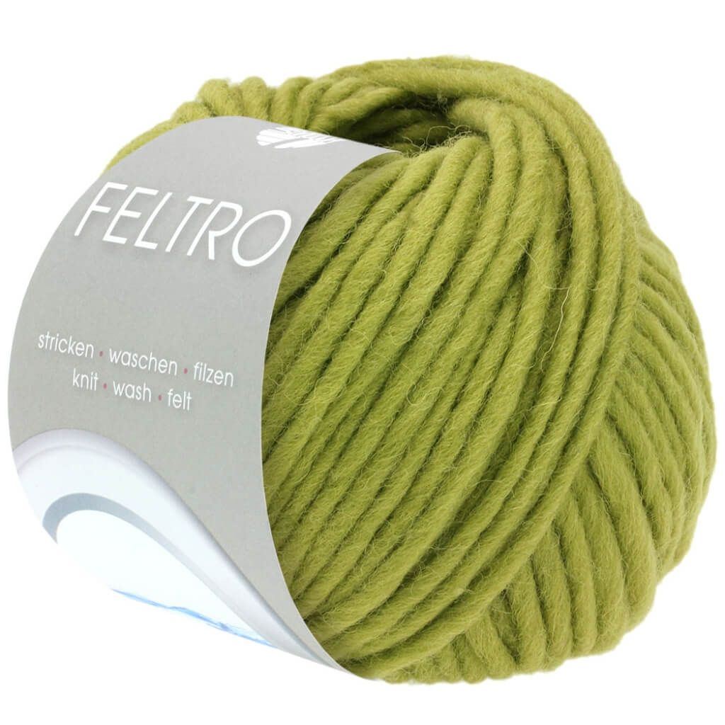 Lana Grossa Feltro 50g 21 - Oliv Lieblingsgarn
