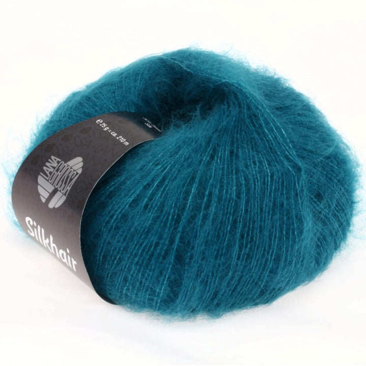 Lana Grossa Silkhair 25g 023 - Petrol Lieblingsgarn