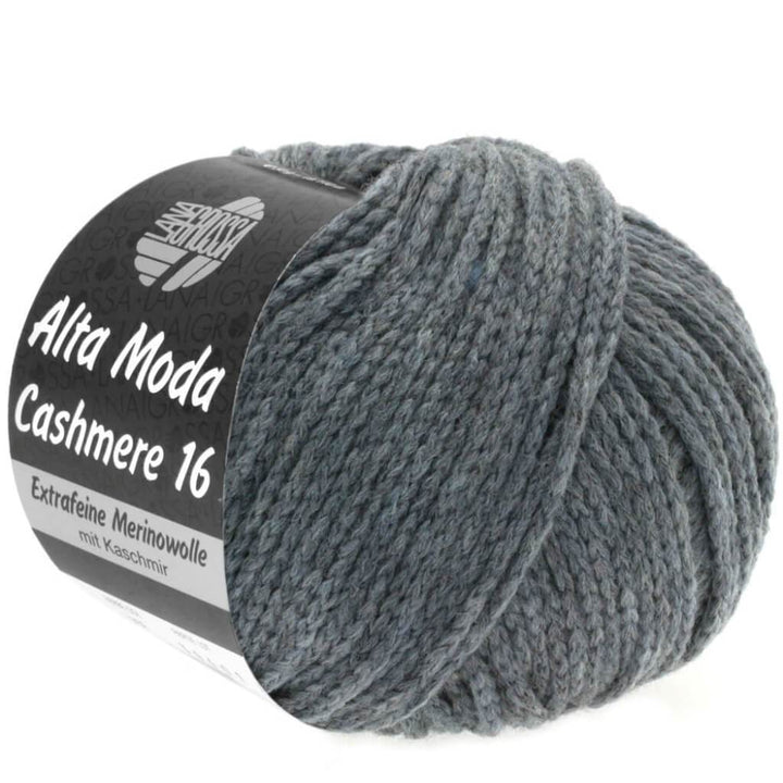 Lana Grossa Alta Moda Cashmere 16 50g 25 - Dunkelgrau Lieblingsgarn