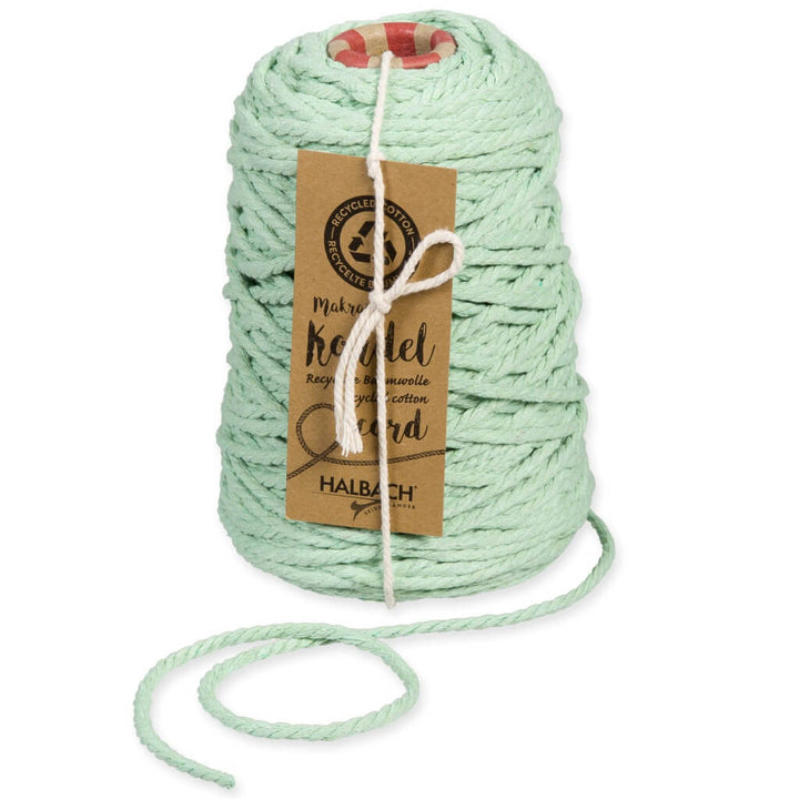 Halbach Makramee Garn 5 mm x 80 m 128 - mint Lieblingsgarn