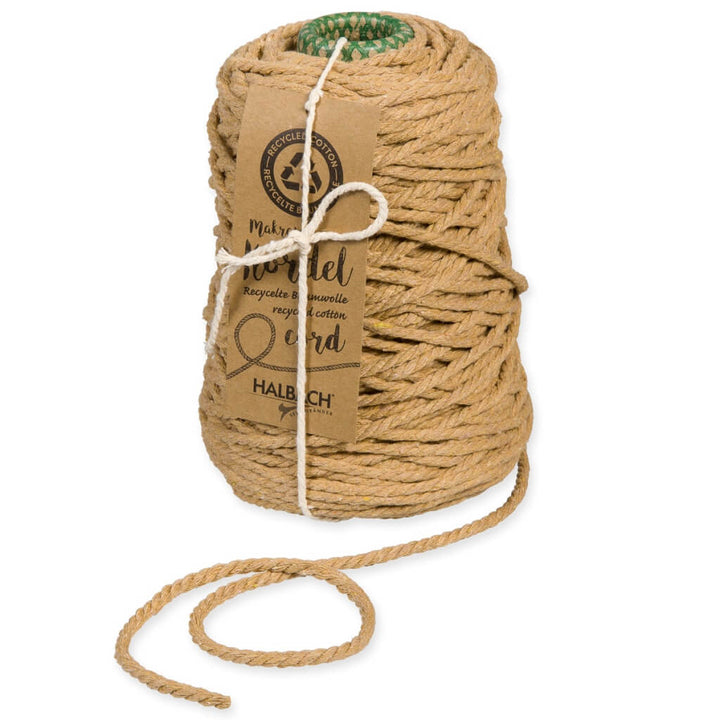 Halbach Makramee Garn 5 mm x 80 m 93 - cappuccino Lieblingsgarn