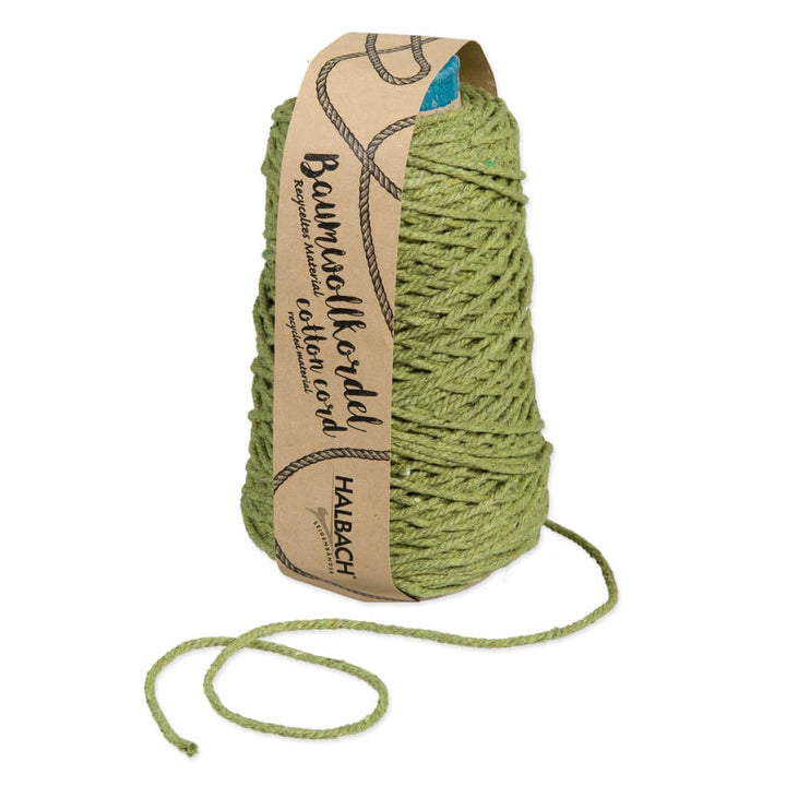 Halbach Makramee Garn 2 mm x 150 m gedreht 29 - olive green Lieblingsgarn