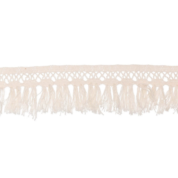 Halbach Fransenborte Makramee 4,3 cm x 3 m Lieblingsgarn