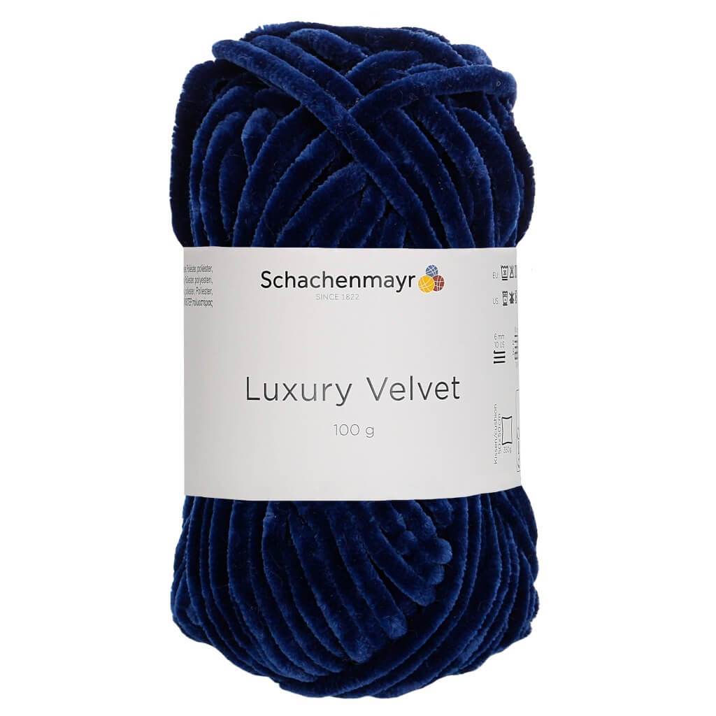 Schachenmayr Luxury Velvet 100g 50 - Navy Lieblingsgarn