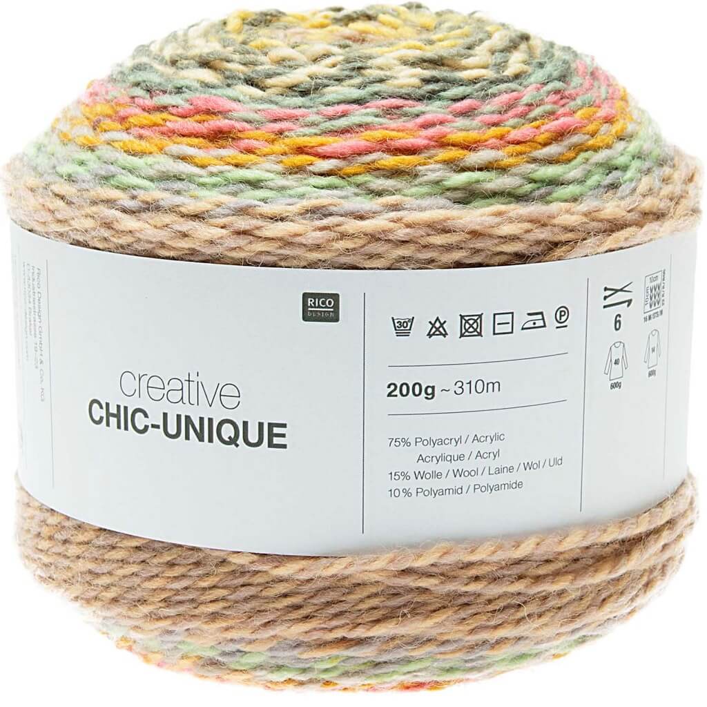 Rico Design Creative Chic-Unique 200g 003 - Terra Lieblingsgarn