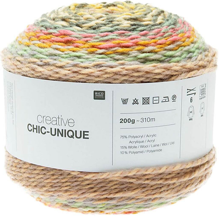 Rico Design Creative Chic-Unique 200g 003 - Terra Lieblingsgarn