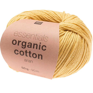 Rico Design Essentials Organic Cotton Aran 50g