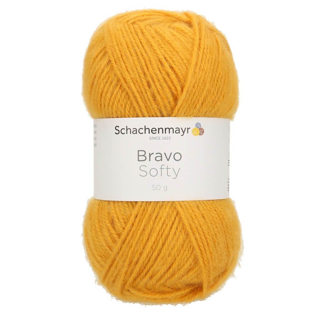 Schachenmayr Bravo Softy 50g 8028 - Goldmarie Lieblingsgarn