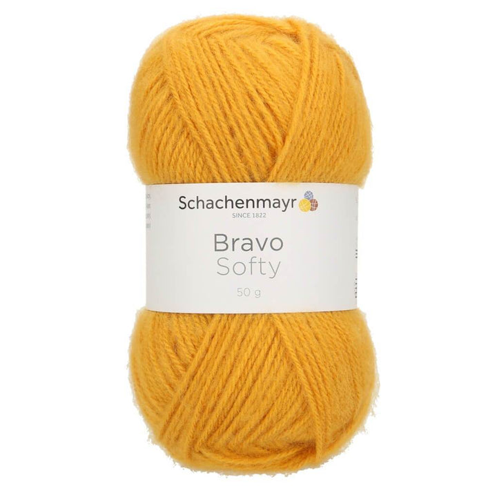 Schachenmayr Bravo Softy 50g 8028 - Goldmarie Lieblingsgarn