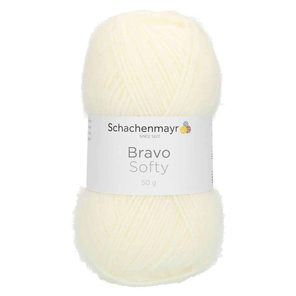 Schachenmayr Bravo Softy 50g 8200 - Ecru Lieblingsgarn
