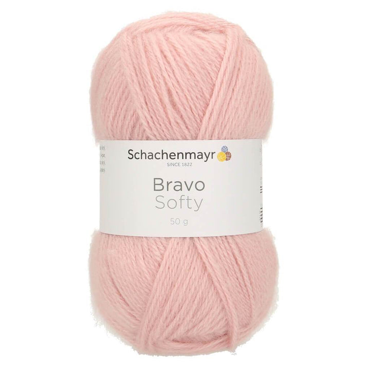 Schachenmayr Bravo Softy 50g 8379 - Altrosa Lieblingsgarn