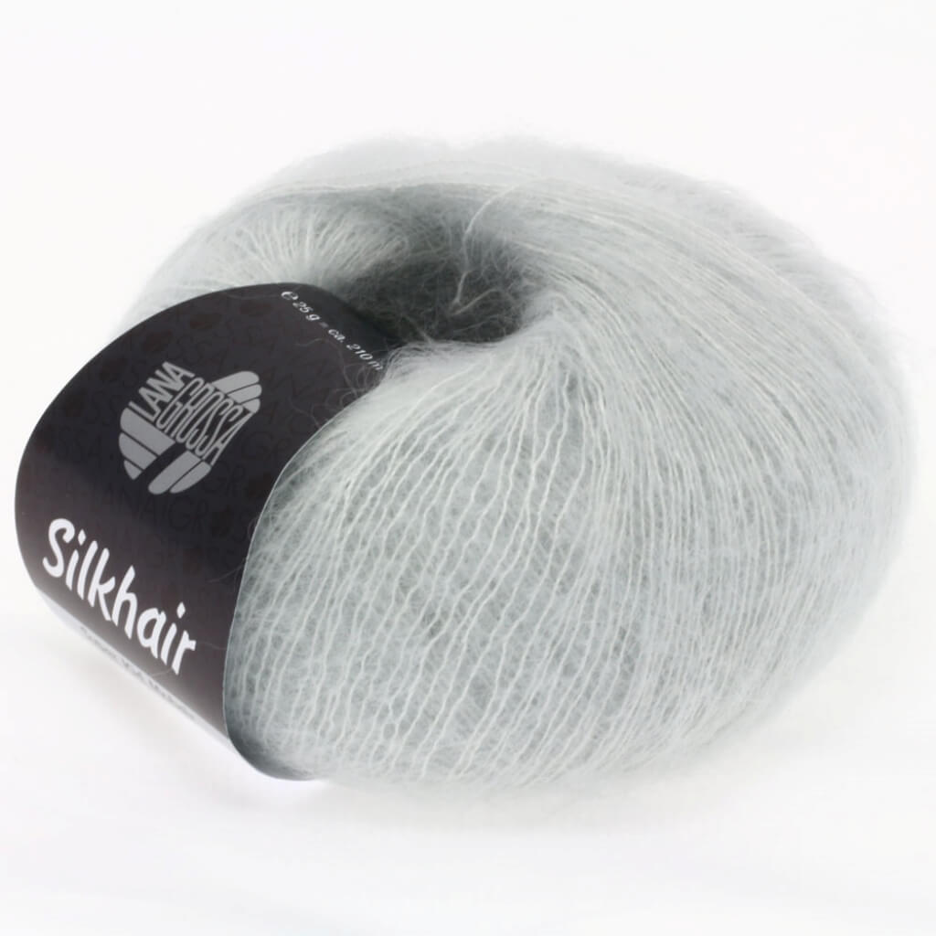 Lana Grossa Silkhair 25g 041 - Silbergrau Lieblingsgarn