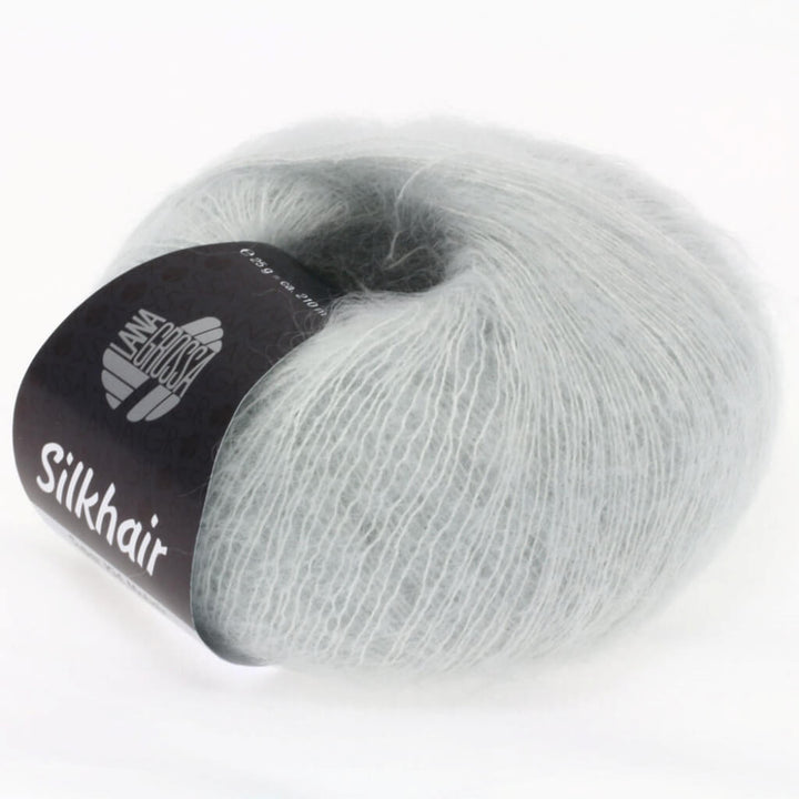 Lana Grossa Silkhair 25g 041 - Silbergrau Lieblingsgarn