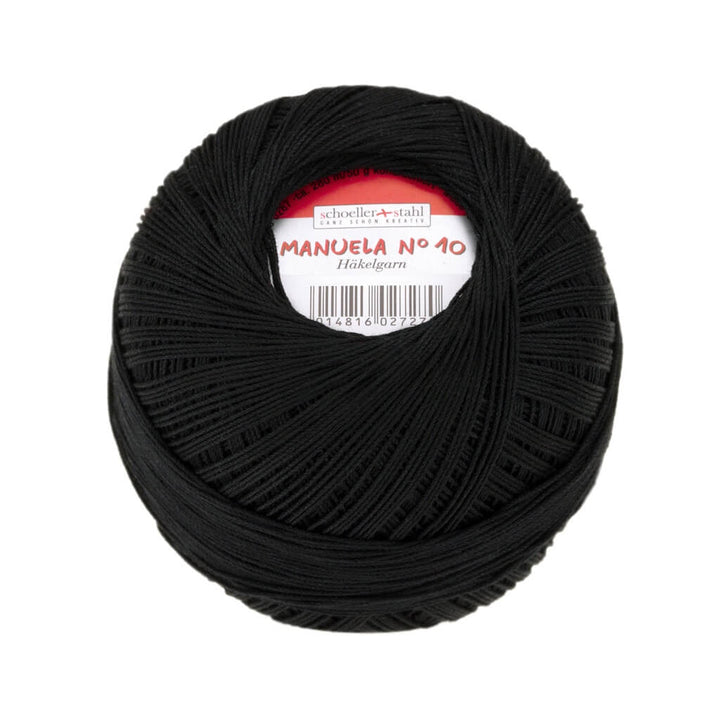 Schoeller + Stahl Häkelgarn Manuela 10 50 g 31 - Schwarz Lieblingsgarn