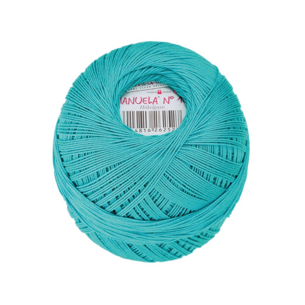 Schoeller + Stahl Häkelgarn Manuela 10 50 g 91 - Türkis Lieblingsgarn