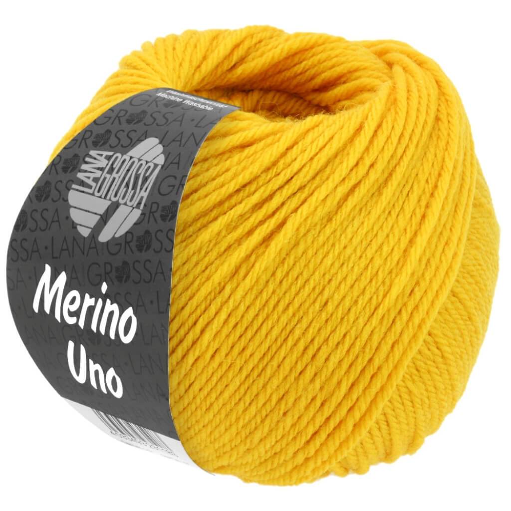 Lana Grossa Merino Uno 50 g 44 - Dottergelb Lieblingsgarn