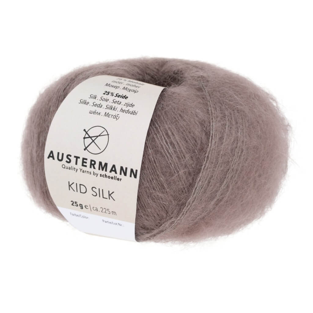 Austermann Kid Silk 25g 15 - Taupe Lieblingsgarn