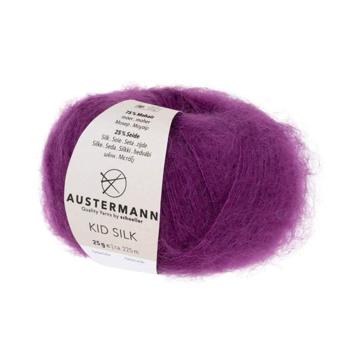 Austermann Kid Silk 25g 17 - Brombeer Lieblingsgarn