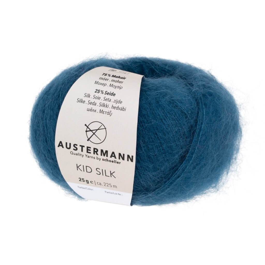 Austermann Kid Silk 25g 21 - Dunkelpetrol Lieblingsgarn