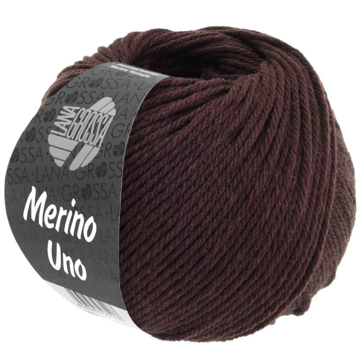 Lana Grossa Merino Uno 50 g 50 - Mokka Lieblingsgarn