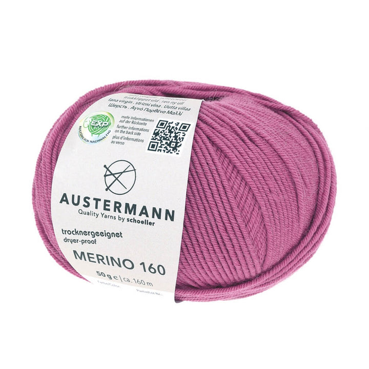 Austermann Merino 160 Exp 50g 241 - Pink Lipstic Lieblingsgarn
