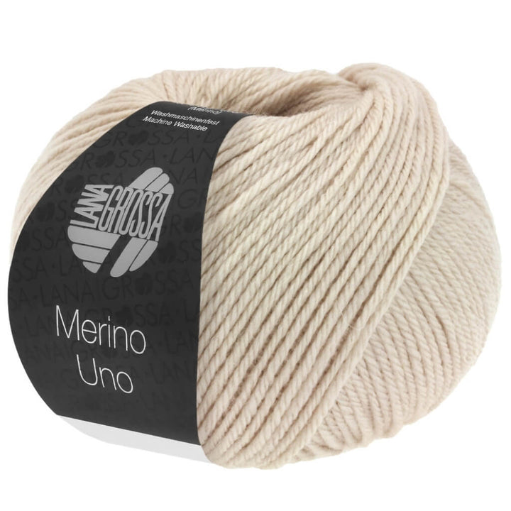 Lana Grossa Merino Uno 50 g 55 - Grège Lieblingsgarn