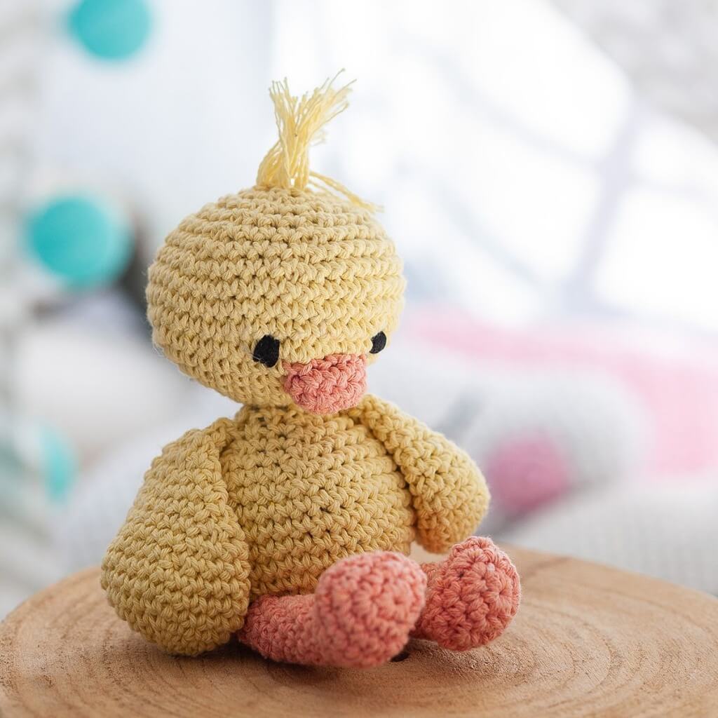 Amigurumi Häkelset Duckling Danny Lieblingsgarn