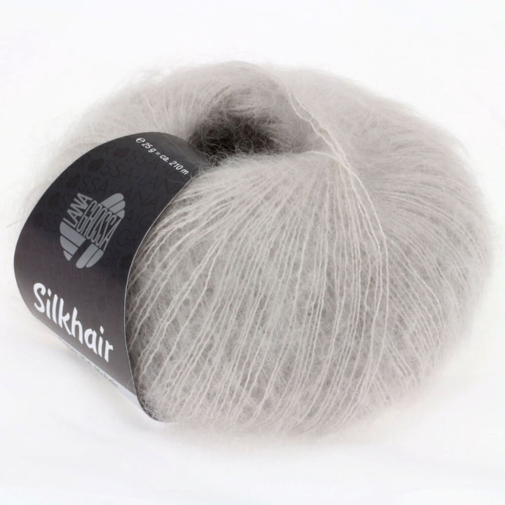Lana Grossa Silkhair 25g 058 - Perlweiß Lieblingsgarn